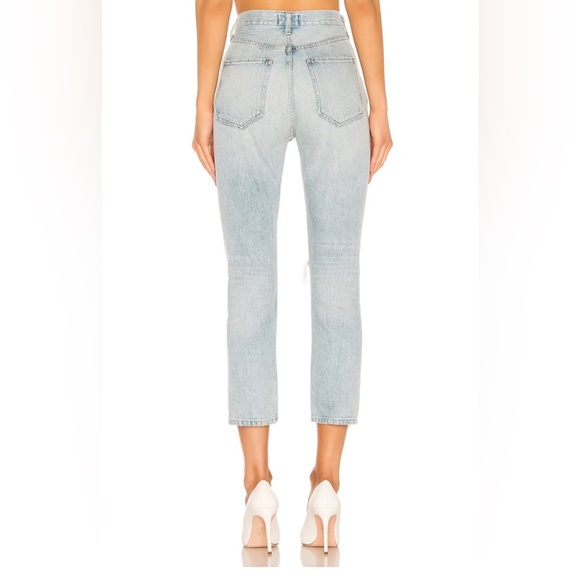 NWT AGOLDE Riley Hi Rise Straight Crop - Picture 4 of 14